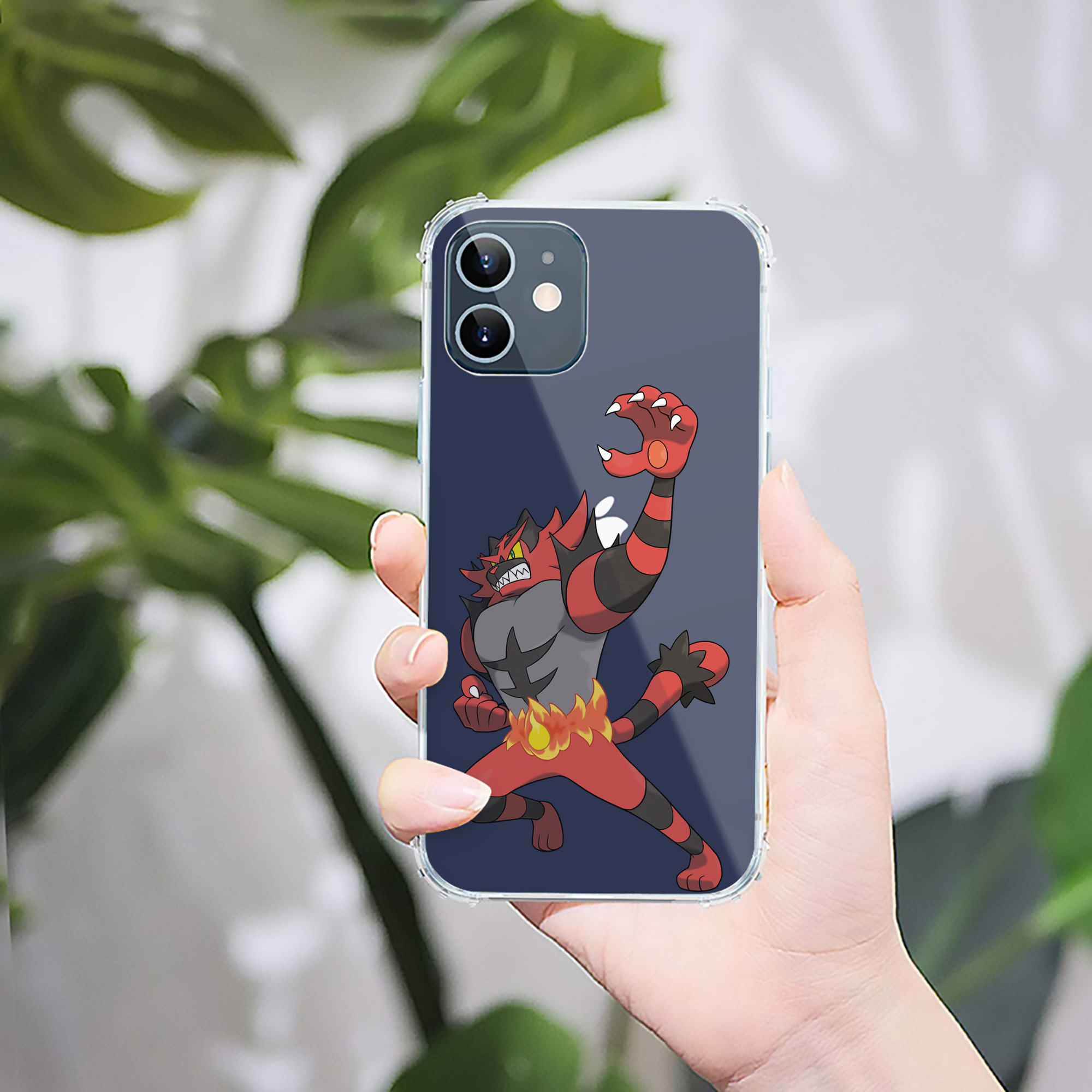 （画像用） ポケットモンスター Pokémon 【iPhone 12シリーズ対応】透明スマホケース（クリアソフトケース）